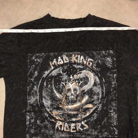 Vie + Riche Paris T-Shirt Mad King Riders T-shirt - Picture 10 of 10